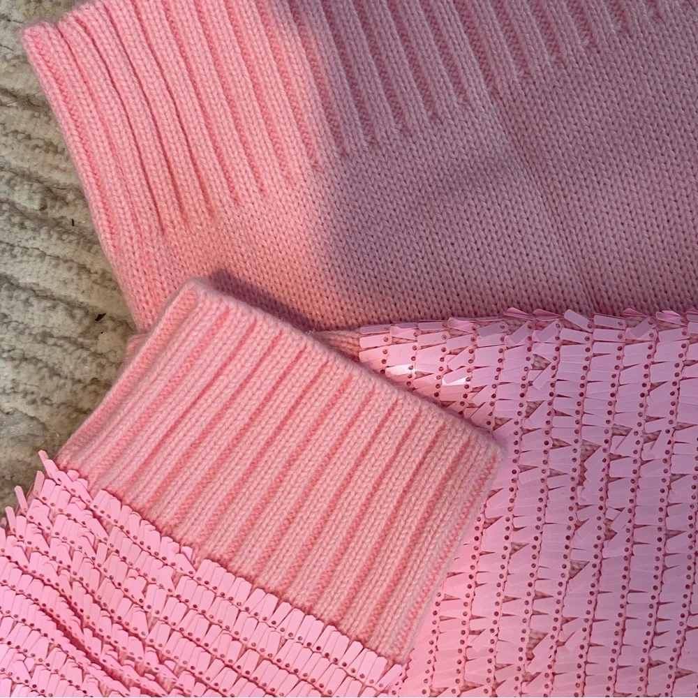 Queen of Sparkles Pink Sequin Nutcracker Cardigan Small NWOT - Picture 7 of 7